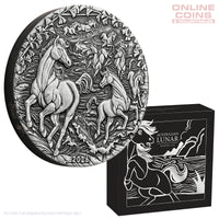 2026 Perth Mint 2oz Silver Aniqued Coin - Australian Lunar Series III – Year of the Horse