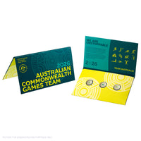 2026 RAM Commonwealth Games Team - $2 Coloured Three Coin Set