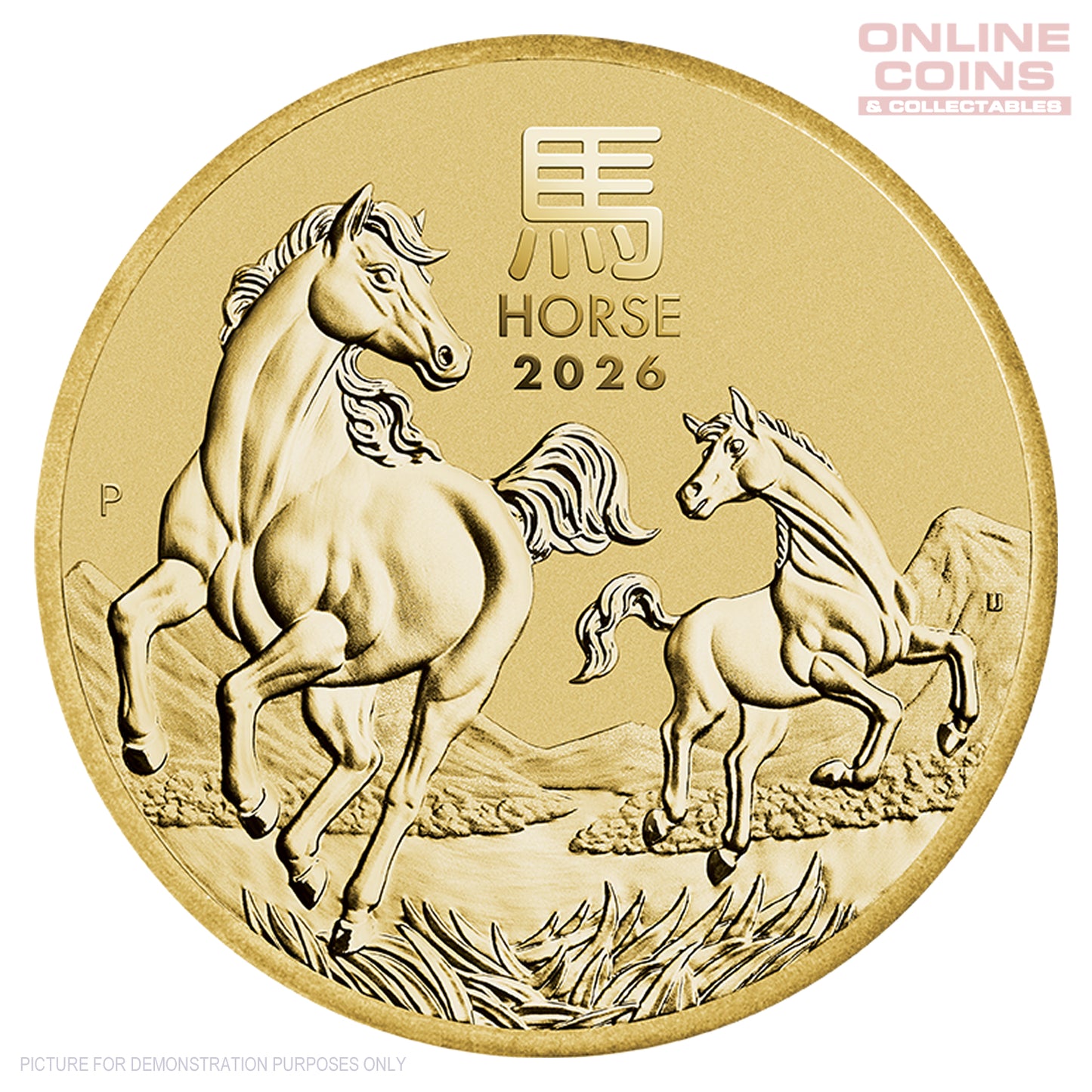 2026 Perth Mint Stamp and Coin Cover - Year of the Horse