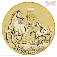 2026 Perth Mint Stamp and Coin Cover - Year of the Horse