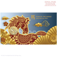 2026 Perth Mint Stamp and Coin Cover - Year of the Horse