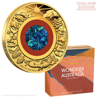 2026 Perth Mint  1oz Gold Proof Opal Coin - WONDERS OF AUSTRALIA - THE OUTBACK
