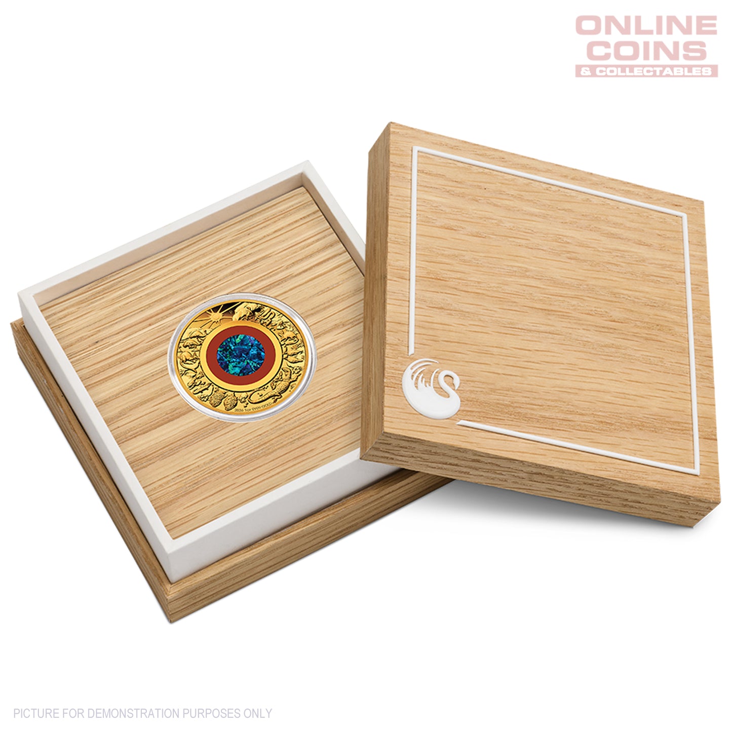 2026 Perth Mint  1oz Gold Proof Opal Coin - WONDERS OF AUSTRALIA - THE OUTBACK