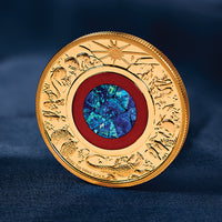 2026 Perth Mint  1oz Gold Proof Opal Coin - WONDERS OF AUSTRALIA - THE OUTBACK