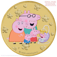 2026 Perth Mint - Peppa Pig Stamp & Coin Cover