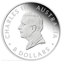 2026 Perth Mint 5oz Silver Incused Coin - Australian Kookaburra