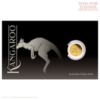 2026 Perth Mint 0.5g Gold Proof Coin in Card - Australian Kangaroo Mini Roo