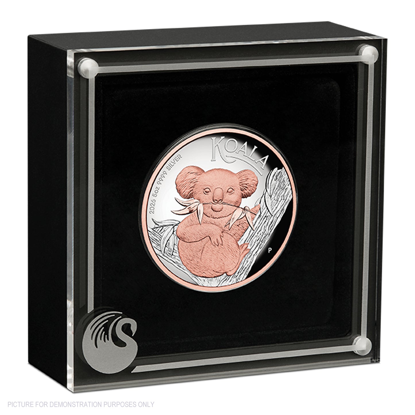 2026 Perth Mint 5oz Silver Proof High Relief Gilded Coin - Australian Koala