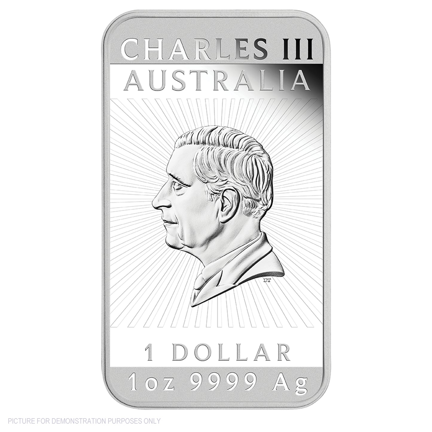 2026 Perth Mint 1oz Silver Proof Rectangular Coin - Dragon