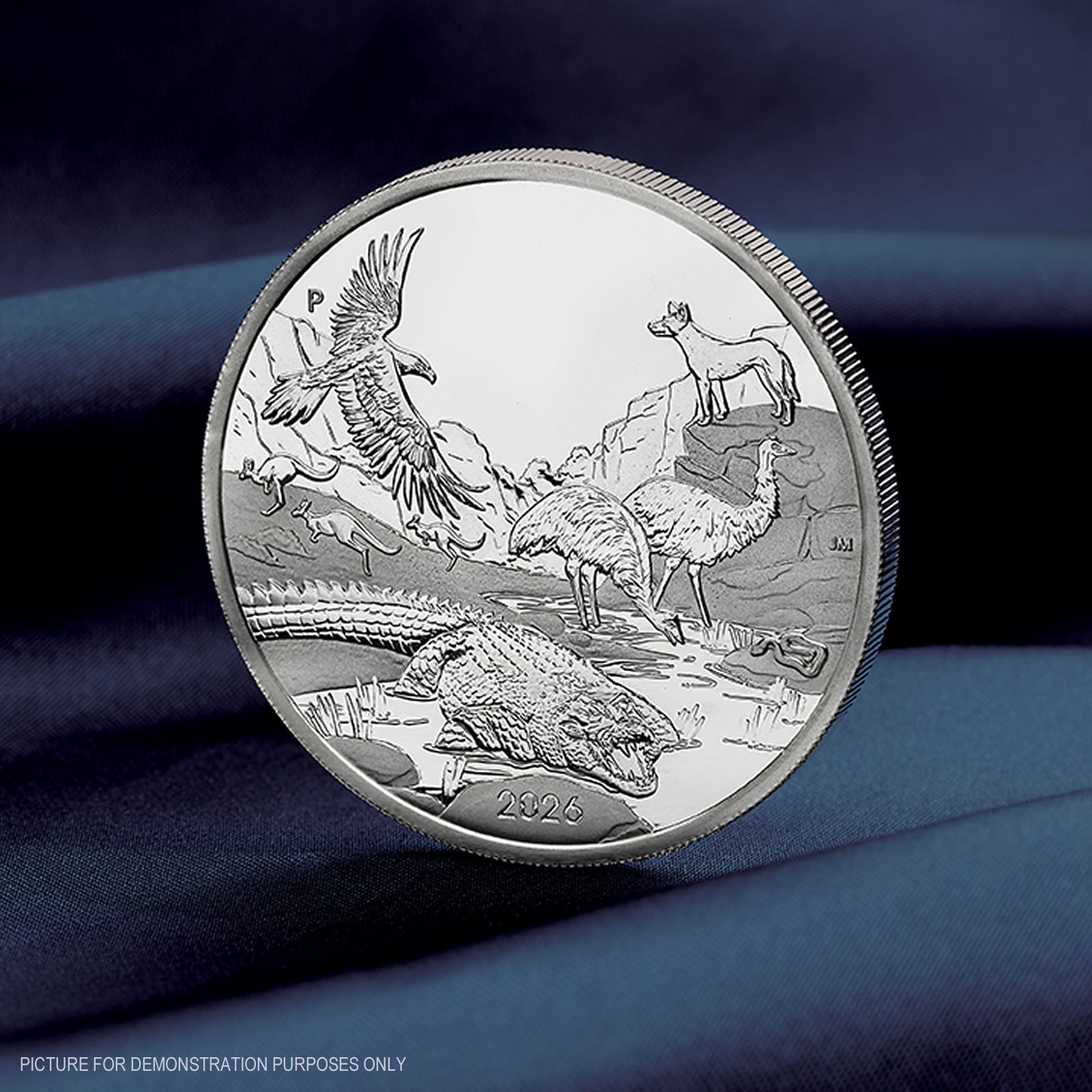 2026 Perth Mint 1oz Silver Proof Coin - Wonders of Australia - The Outback