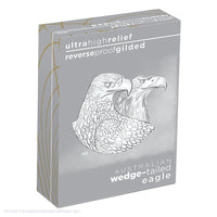 2026 Perth Mint 2oz Silver Enhanced Reverse Proof Ultra High Relief Gilded Coin - Australian Wedge-Tailed Eagle