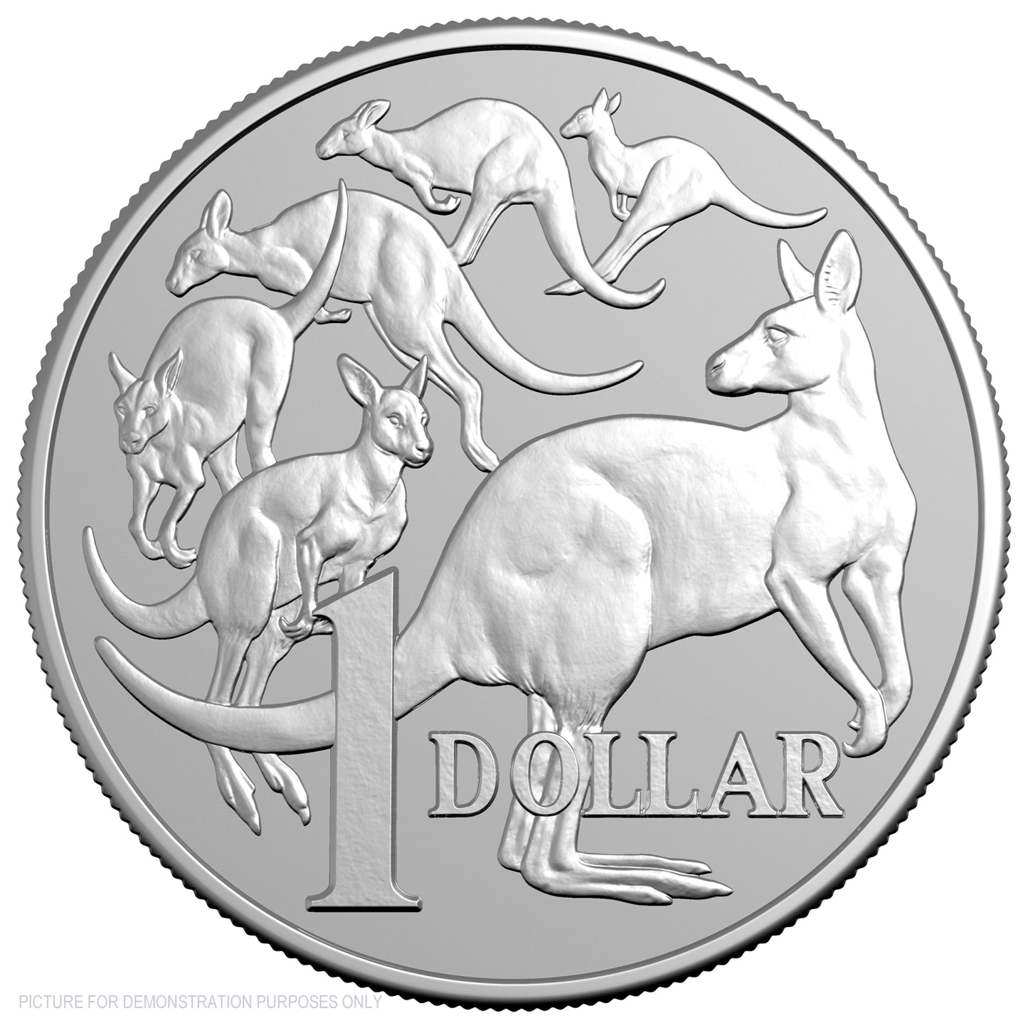 2026 RAM $1 1oz Fine Silver Frosted Uncirculated Coin in Slab - Kangaroo Series
