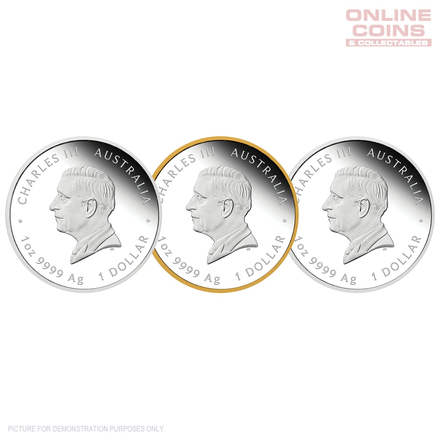 2026 Perth Mint Queen EII 100th Birthday 1oz Silver Proof 3-Coin Set