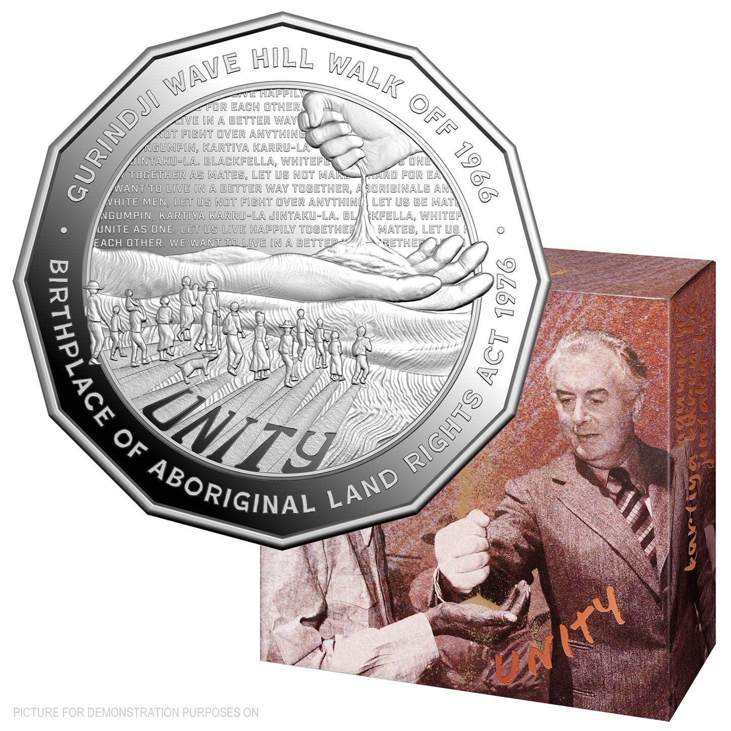 2026 RAM 50c Silver Proof Coin - Wave Hill Walk Off & Aboriginal Land Rights 50th