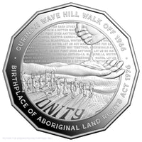 2026 RAM 50c Silver Proof Coin - Wave Hill Walk Off & Aboriginal Land Rights 50th