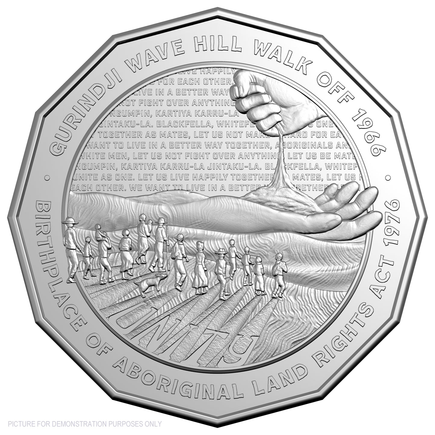 2026 RAM 50c Uncirculated Coin - Wave Hill Walk Off & Aboriginal Land Rights 50th