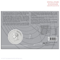 2026 Perth Mint 1oz Silver Coloured Coin in Card - Australian Wedge-Tailed Eagle