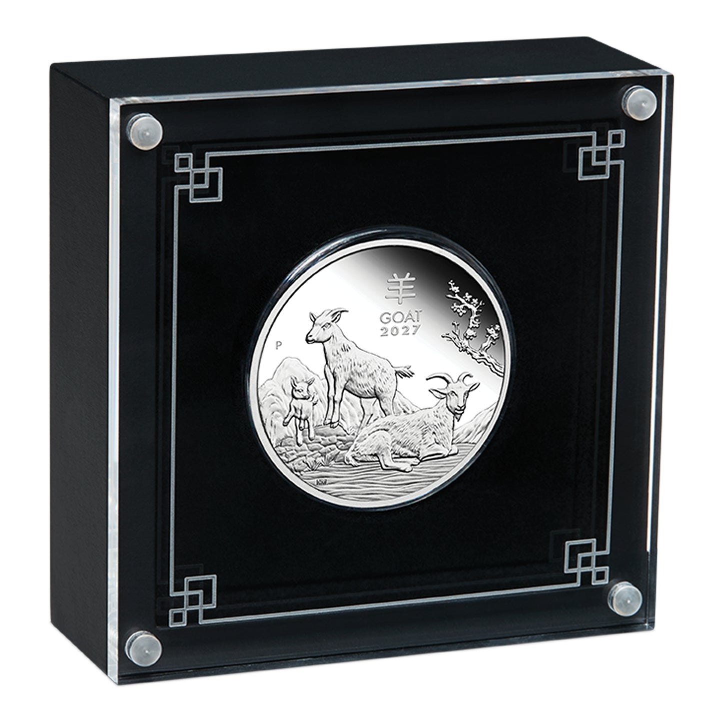 Perth Mint 2027 Year of the Goat 1oz Silver Proof Coin AUSTRALIAN LUNAR SERIES III