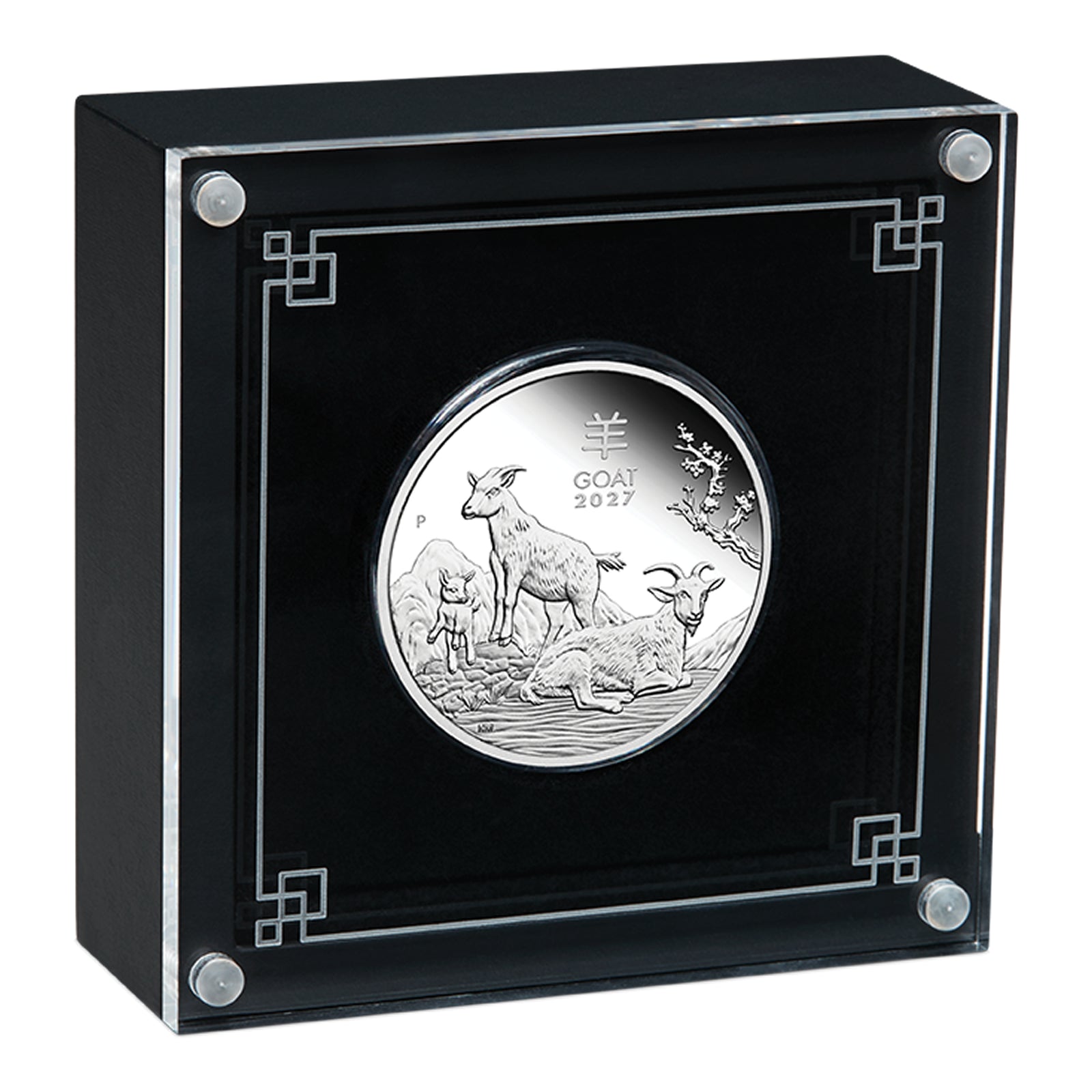 Perth Mint 2027 Year of the Goat 1oz Silver Proof Coin AUSTRALIAN LUNAR SERIES III