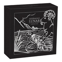 Perth Mint 2027 Year of the Goat 1oz Silver Proof Coin AUSTRALIAN LUNAR SERIES III