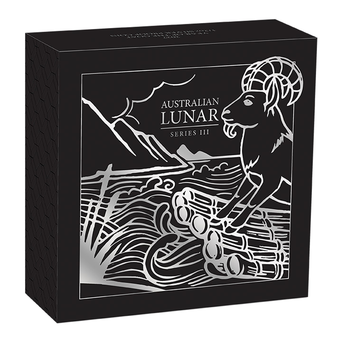 Perth Mint 2027 Year of the Goat 1/2oz Silver Proof Coin AUSTRALIAN LUNAR SERIES III