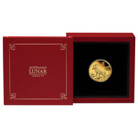 Perth Mint 2027 Year of the Goat 1/4oz Gold Proof Coin AUSTRALIAN LUNAR SERIES III