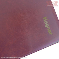 Hagner Deluxe Binder and Slipcase – Claret Red