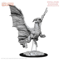 Dungeons & Dragons Nolzurs Marvelous Unpainted Miniatures - Young Copper Dragon