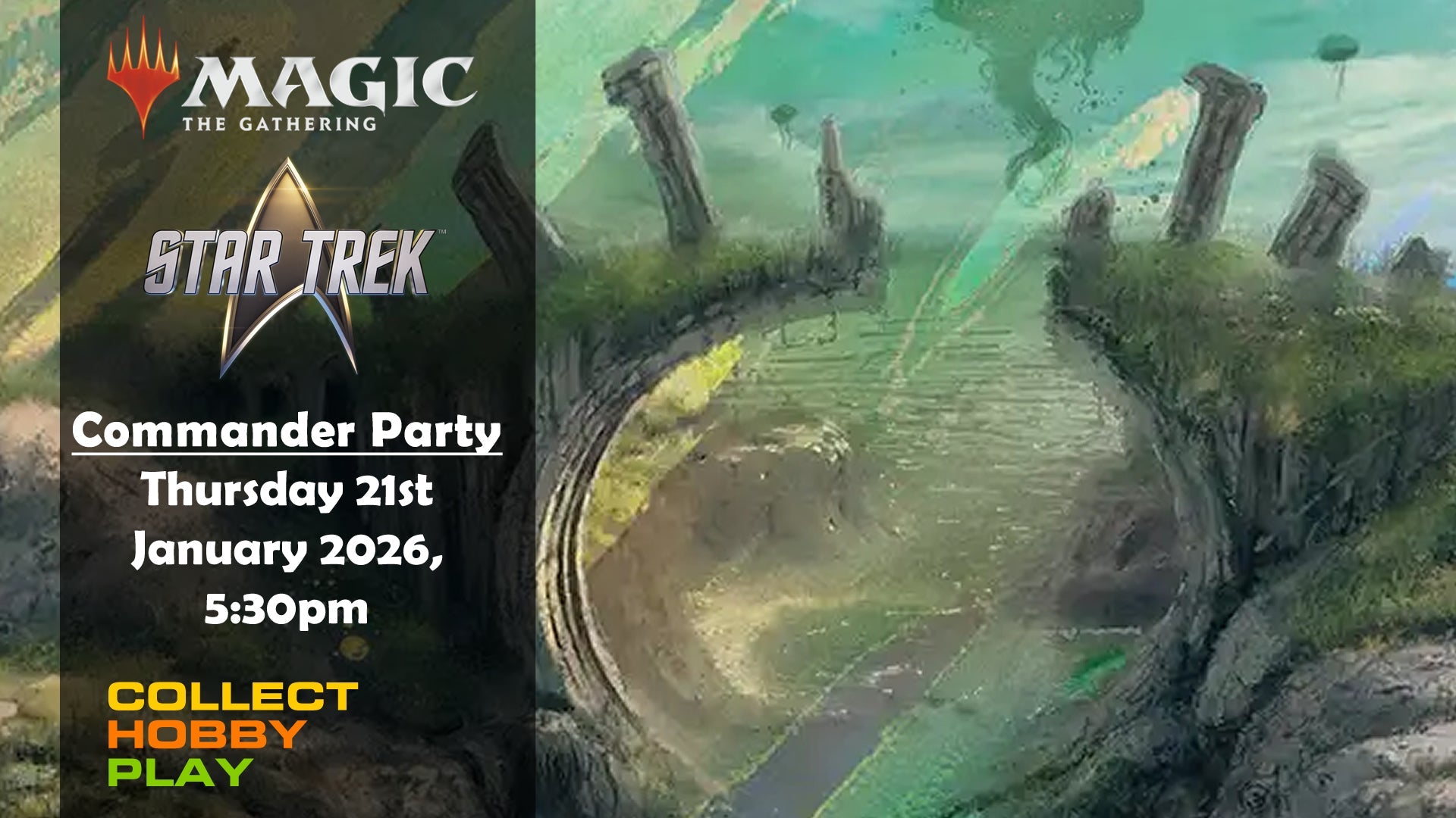 Magic: The Gathering Star Trek Commander Party - Thursday 21st January 2027 - EVENT ENTRY