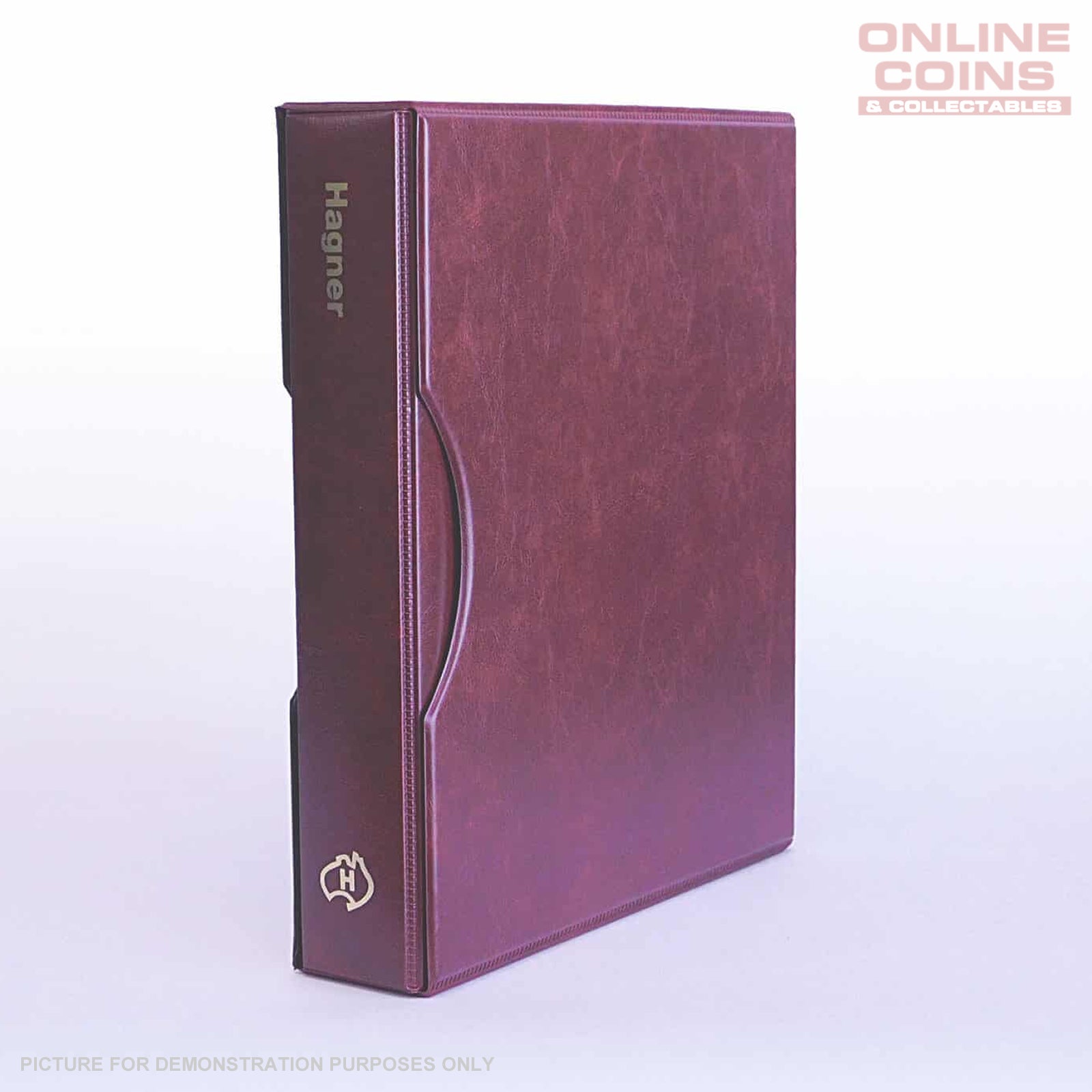 Hagner Deluxe Binder and Slipcase – Claret Red