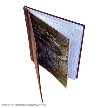 VST 2nd Edition (NEW Design) Black Australian Circulated Decimal Coin Album (2024-2025)