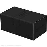 Ultimate Guard Twin Flip 'n Tray 266+ Xenoskin Deck Box - BLACK