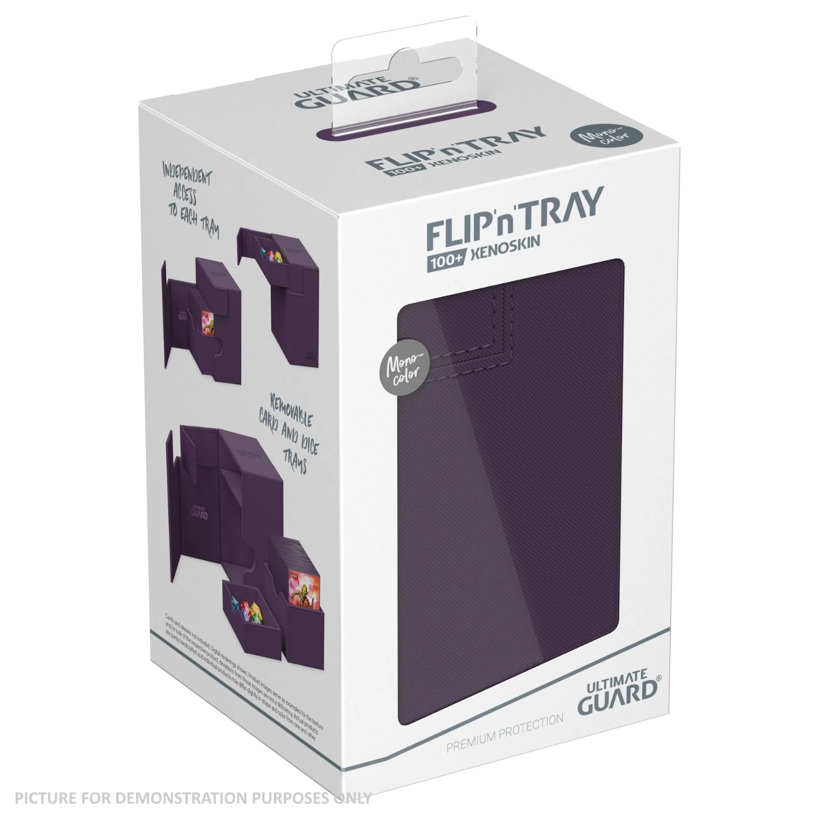Ultimate Guard Flip'n'Tray Xenoskin 100+ Monocolour PURPLE