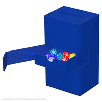 Ultimate Guard Twin Flip 'n Tray 266+ Xenoskin Deck Box - BLUE