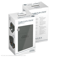Ultimate Guard Twin Flip 'n Tray 266+ Xenoskin Deck Box - GREY