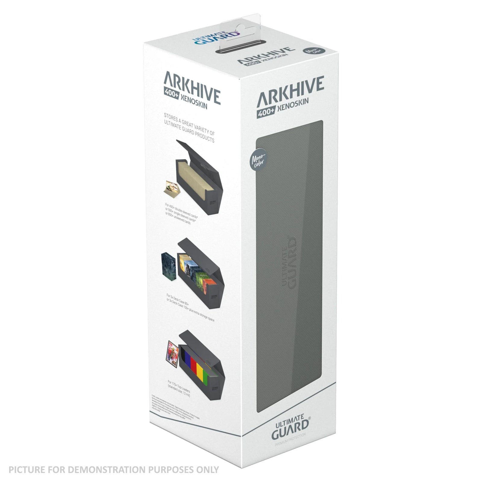 Ultimate Guard Arkhive XenoSkin 400+ Monocolor GREY