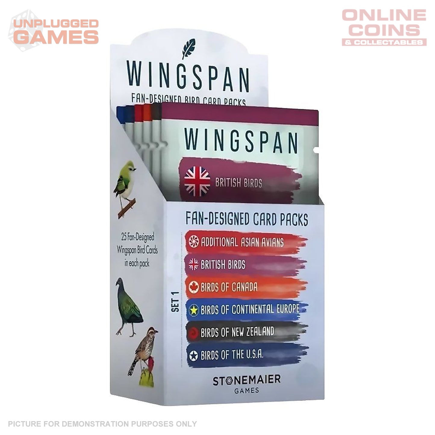 Fan Designed Pack – Display: Set 1