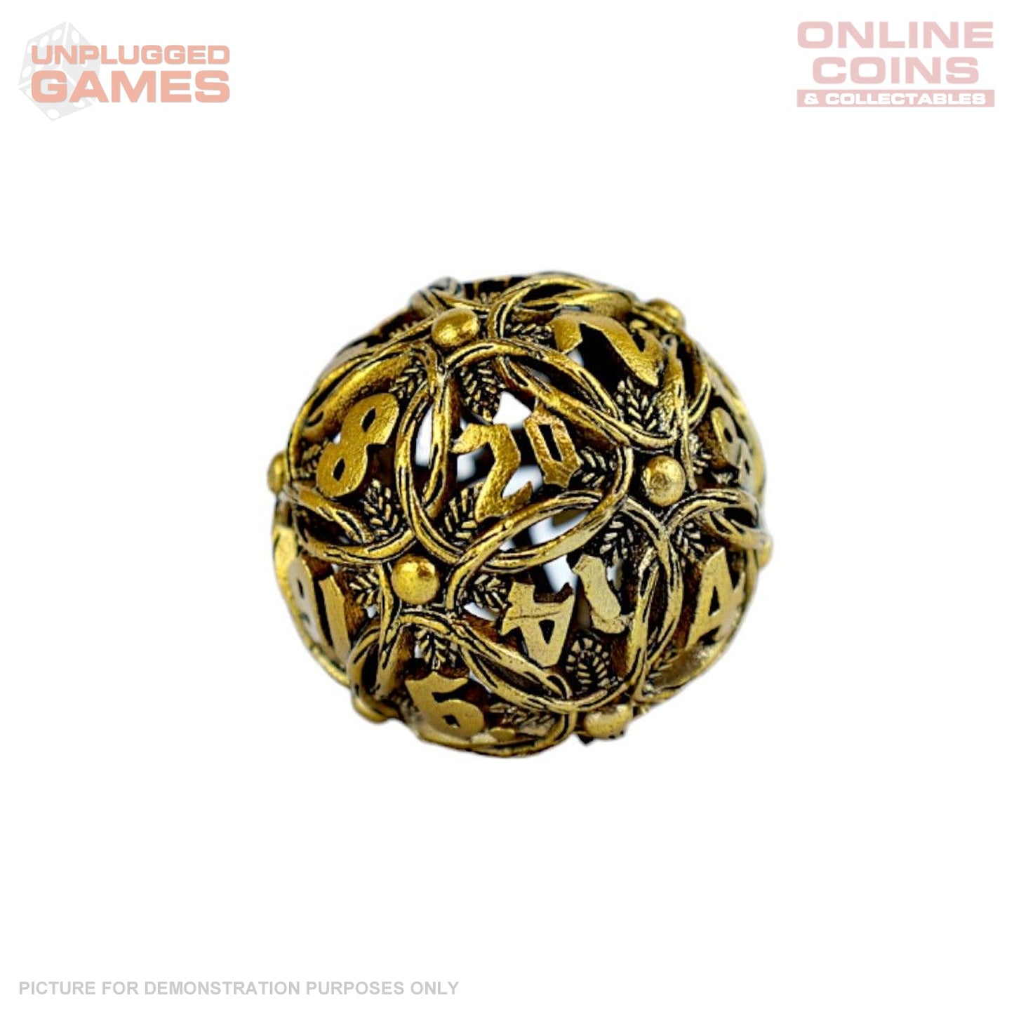 LPG Dice RPG Set Hollow Vines - Ancient Bronze