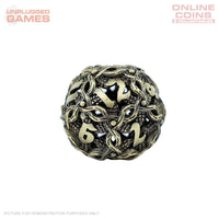 LPG Dice RPG Set Hollow Vines - Tarnished Gold
