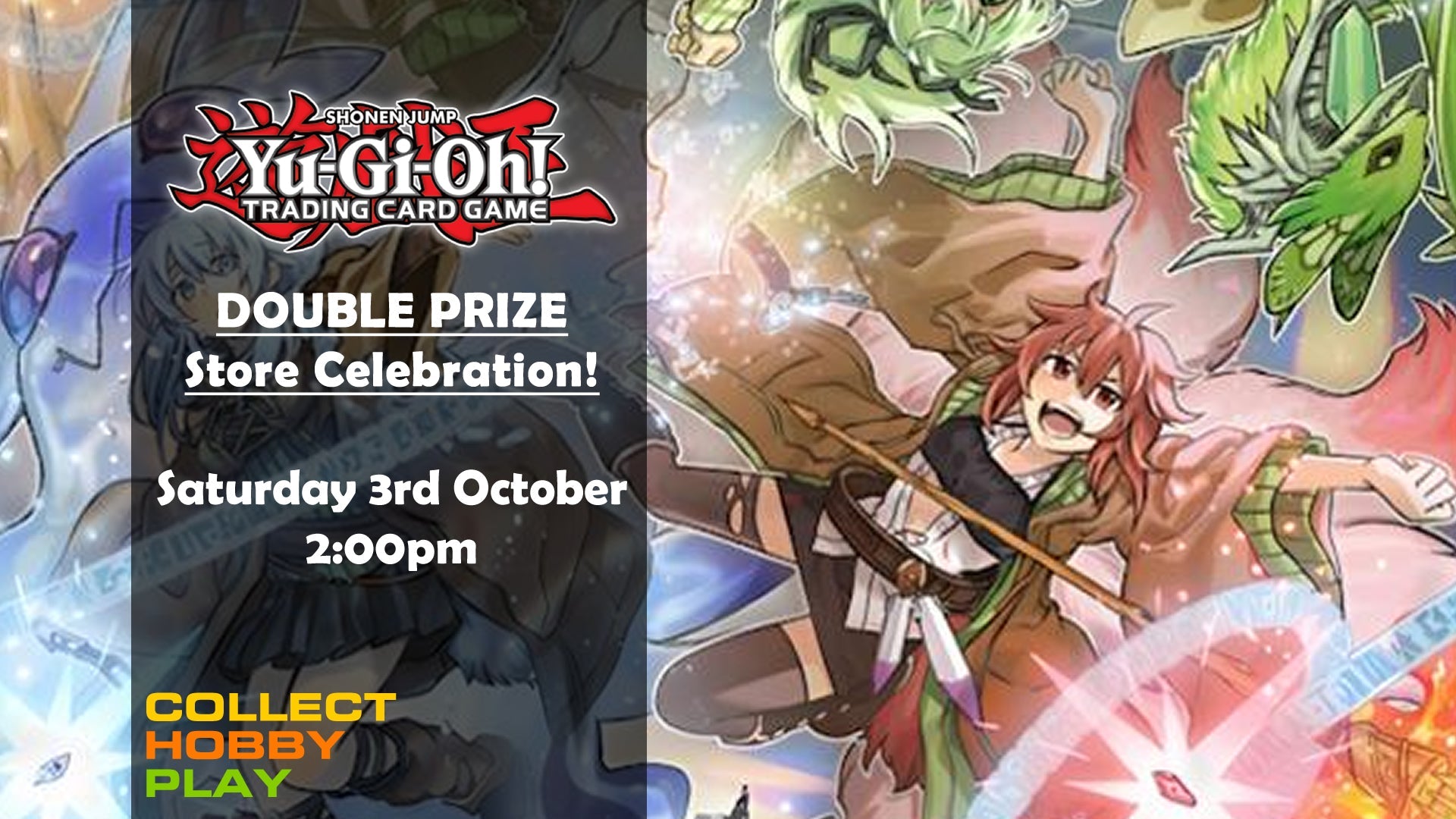 Yu-Gi-Oh - DOUBLE PRIZES- Store Celebration Event + Beyond the Brave Booster Premier!!! - Saturday 3rd October - EVENT ENTRY!!