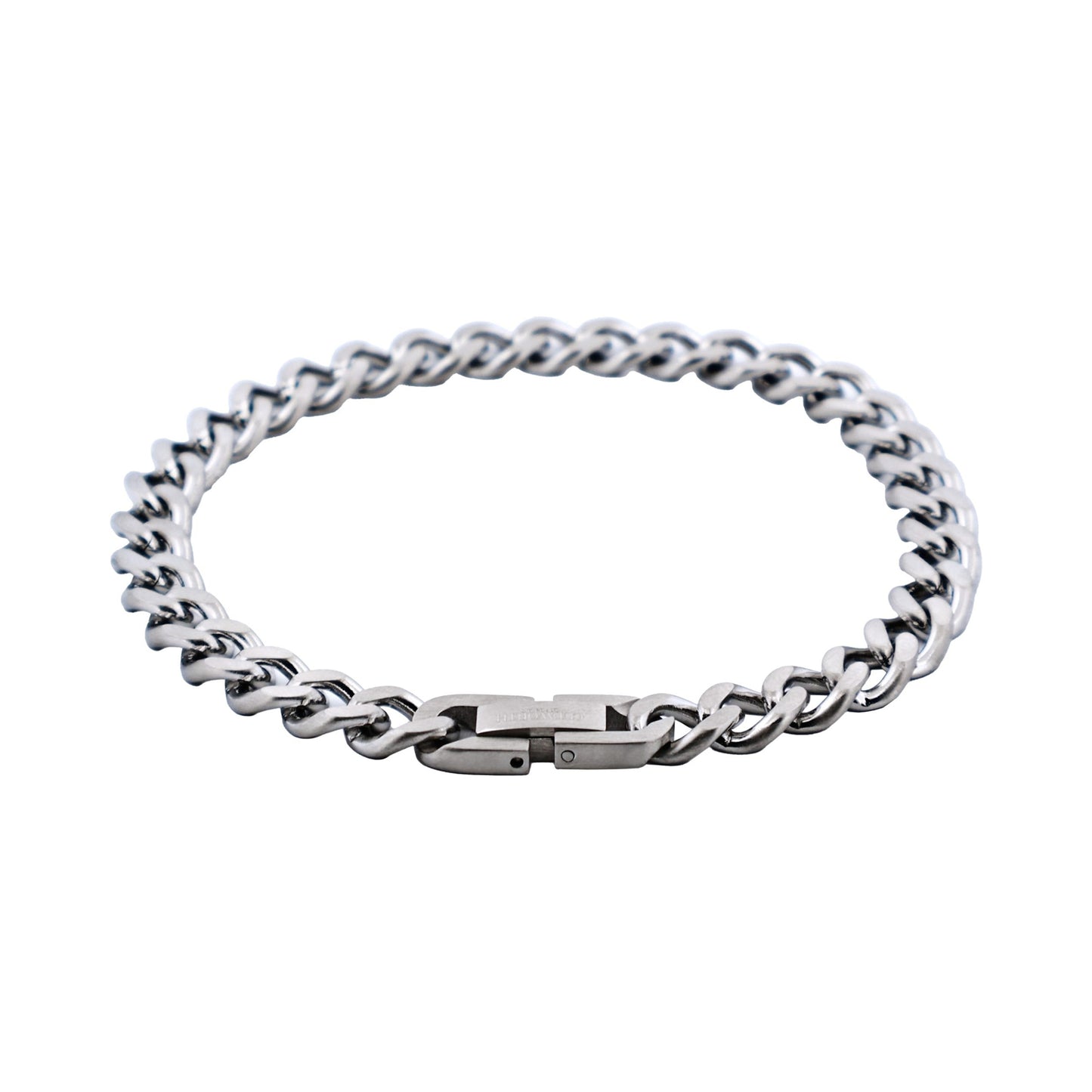 Cudworth Stainless Steel Classic Curb-Link Chain Bracelet
