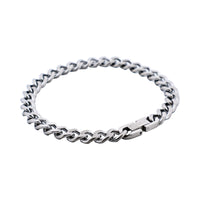 Cudworth Stainless Steel Classic Curb-Link Chain Bracelet