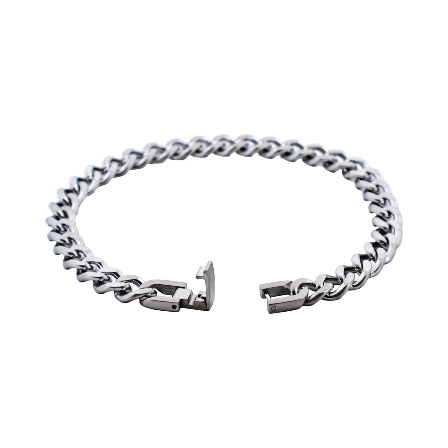Cudworth Stainless Steel Classic Curb-Link Chain Bracelet
