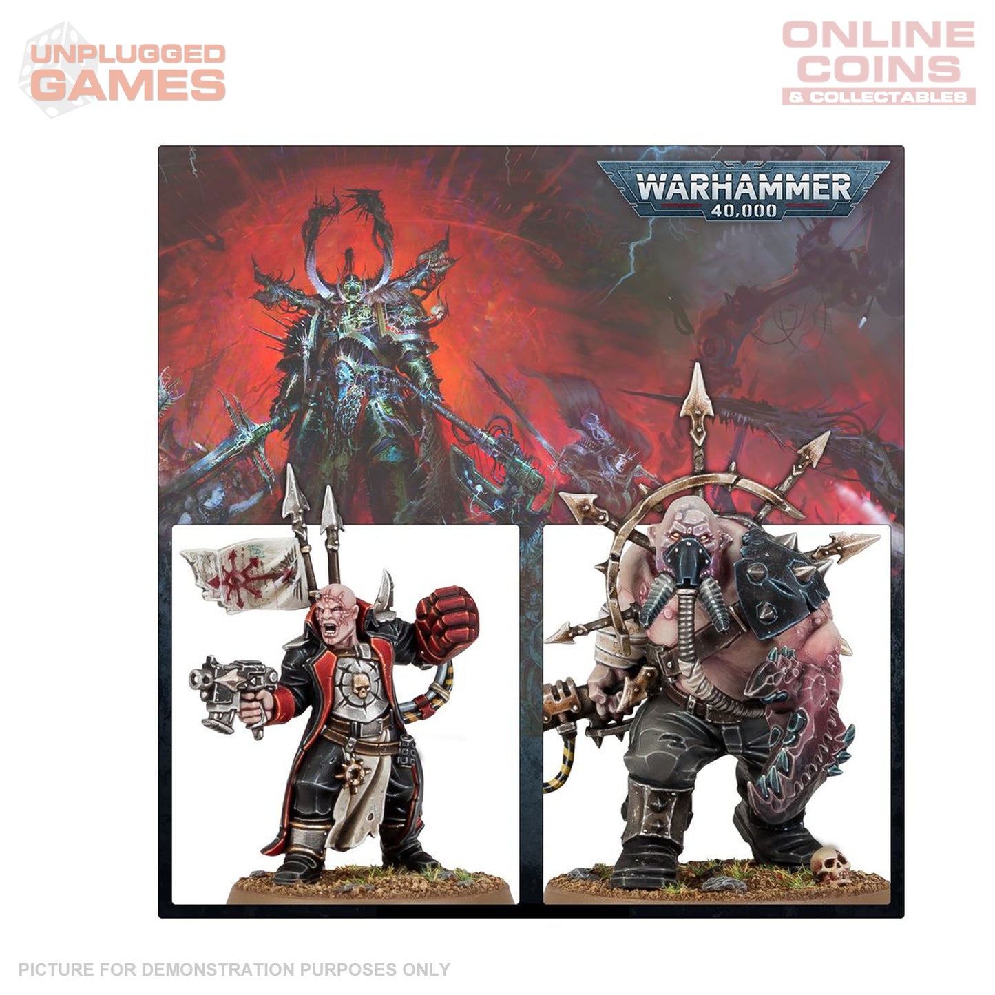 Warhammer 40,000 - CHAOS SPACE MARINES TRAITOR ENFORCER