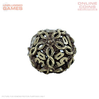 LPG Dice RPG Set Hollow Vines - Tarnished Gold
