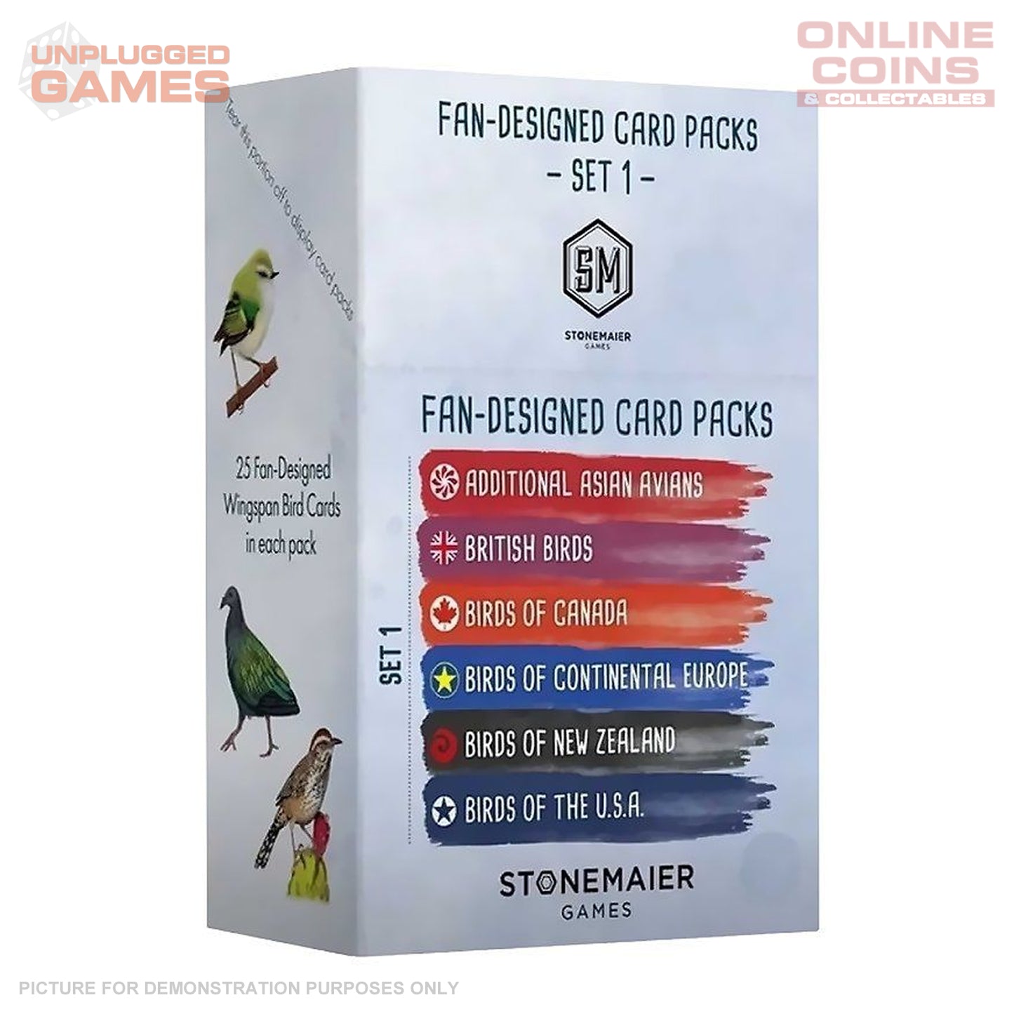 Fan Designed Pack – Display: Set 1