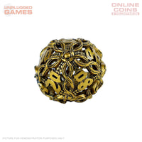 LPG Dice RPG Set Hollow Vines - Ancient Bronze