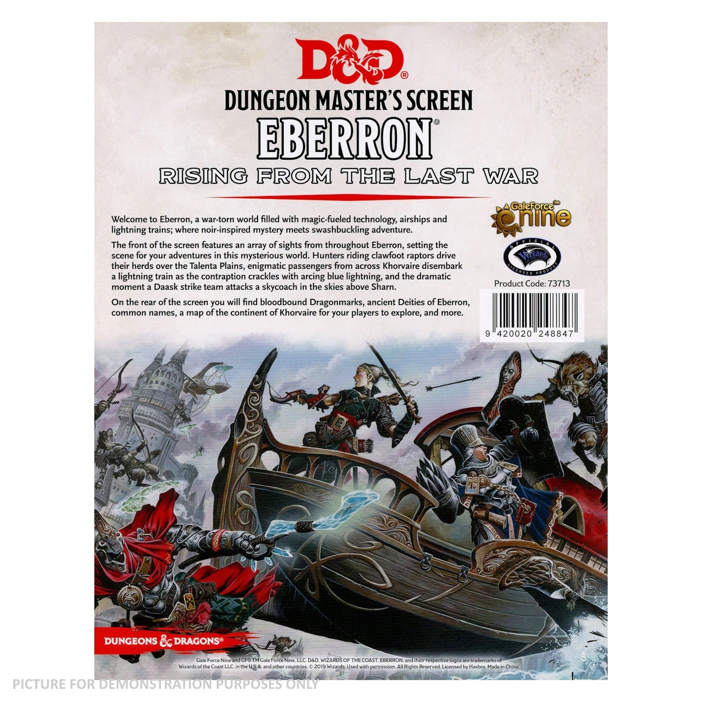 Dungeons & Dragons Eberron DM Screen