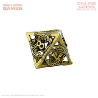 LPG Dice RPG Set Hollow Dragon - Ancient Bronze