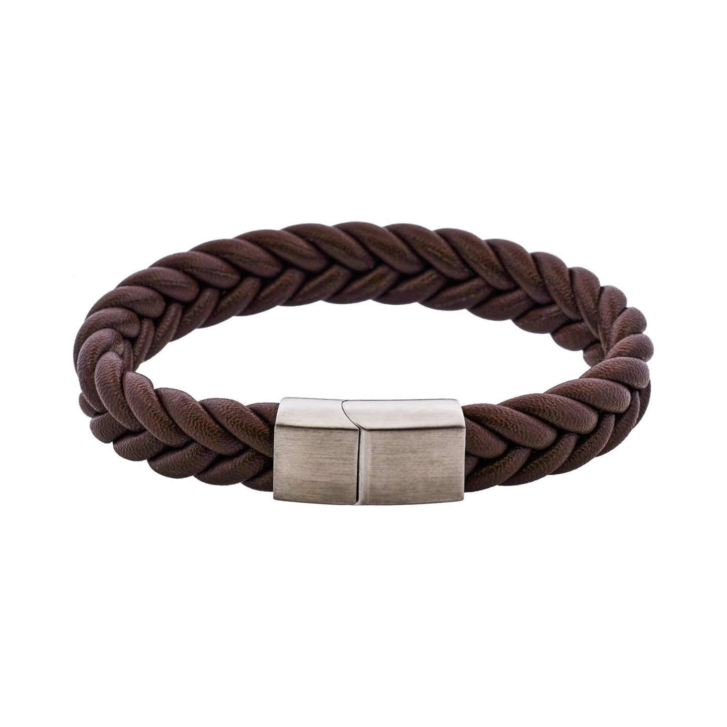 Cudworth Classic Umber Leather Bracelet